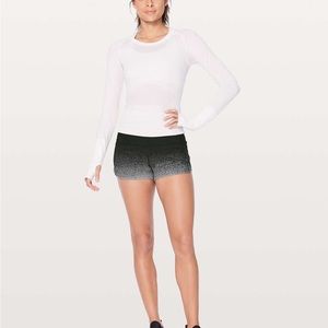 Lululemon Speed up short ombré speckled print